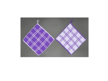 Topflappen Kariertes Muster, PDF-Strickanleitung zum Nachstricken