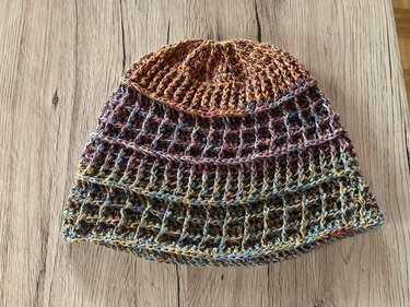 Häkelset Winter Waffelrelief - Häkeln