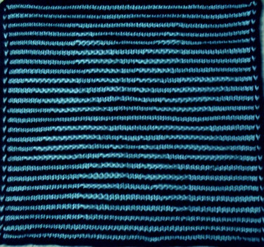 Stern in Schattenstricktechnik als Deko oder Spüli mit dem besonderen Rand - Bild 2