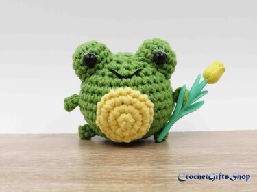 Frog Amigurumi Crochet Pattern