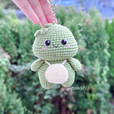 Turtle Keychain - Crochet