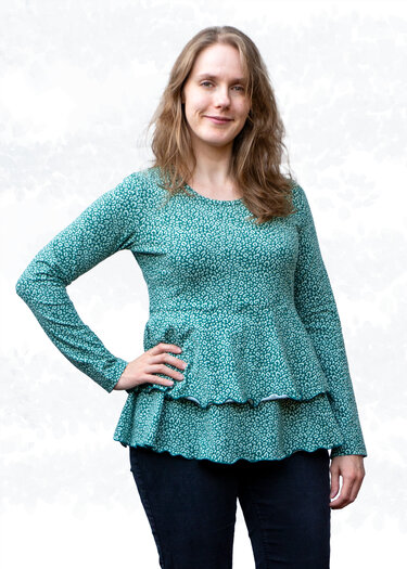 Leonie Empire Line Shirt – Tiered Babydoll Top EU 34–50 / US 4–20 - Sewing