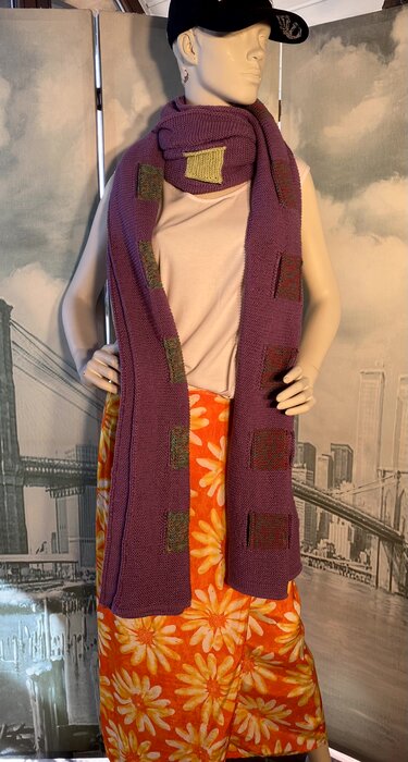 Unconventional-conventional - Giant shawl - Knitting