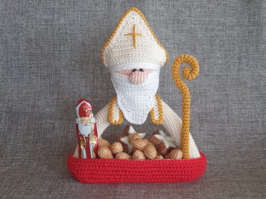 Häkelanleitung Krampus und Nikolaus