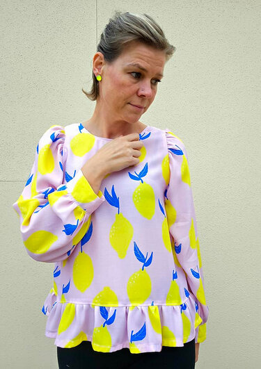 Regine - Bluse mit Puffärmeln - Bild 15