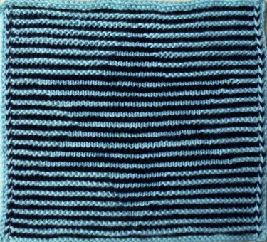 Stern als Deko oder Spüli in Schattenstricktechnik mit dem besonderen Rand - Stricken