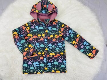 SOFTSHELLJACKE ZUCKERMAUS BOYS GR. 110 - 164 WALKJACKE - Nähen