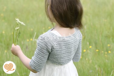 + FRENNY + Crochet bolero vintage look for beginners different variations