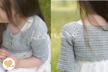 + FRENNY + Bolero häkeln Vintage-Look für Anfänger verschiedene Varianten - Bild 10