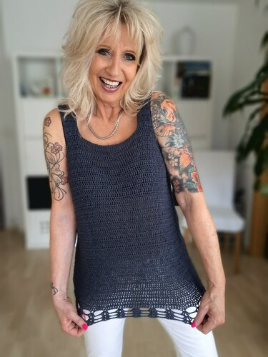 Basic Top - Häkeltop - Bild 3