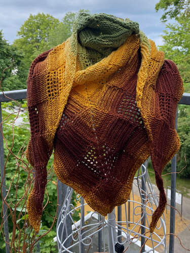 Karo - klassisch ... die große Schwester vom Karo asymmetrsich - Bild 25