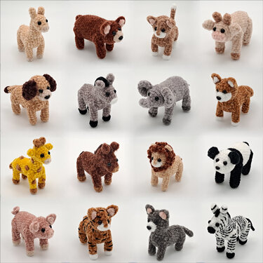 Mini Alpaca - Crochet