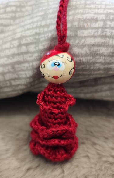 Flamenco Dancer english US terms - Crochet