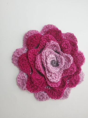 Baroque flowers - Crochet