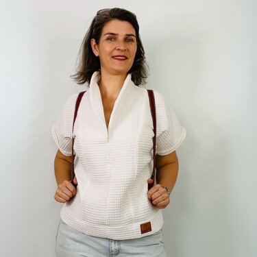 Schnittmuster Bluse Gilla | kurzarm mit Kragen | Leinenbluse - Bild 12