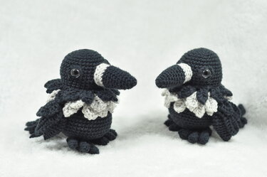 Häkelanleitung Rabe