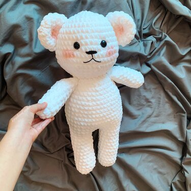 Cute Bear Crochet Pattern - Animal Crochet Pattern - PDF Pattern in English