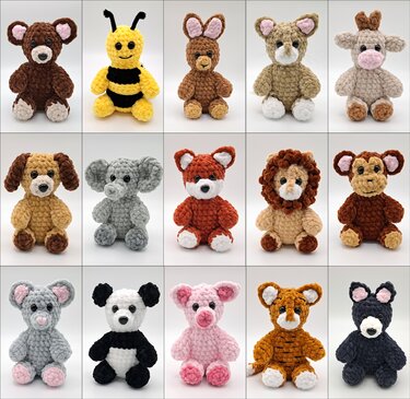 Cuddly Lion - Crochet