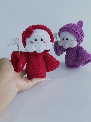 Grim Reaper Crochet Pattern - Halloween crochet pattern - Toys amigurumi