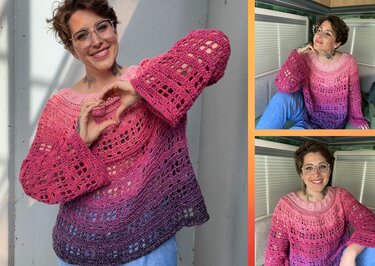 Häkelanleitung Pulli "ROADTRIP QUEEN"
