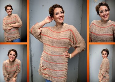 Häkelanleitung Pulli "PAPER AND PEN"