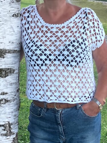 Luftig und leichtes Sommer-Shirt - Häkelanleitung