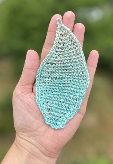 Strickversion Träne der Solidarität - Stricken