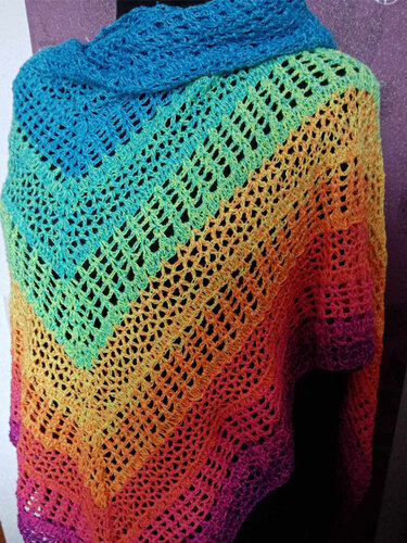 Häkelanleitung Dreieckstuch Pia