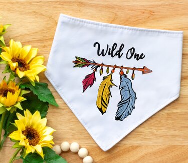 Stickdatei Wild One in 5 Größen, Maschinenstickdatei - Sticken