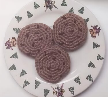 chocolate chip Cookies - Crochet