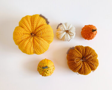 Rustic Pumpkin Centerpiece for Fall - Crochet Pattern for Beginners - Image 13