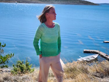 Häkelanleitung Mantel/Jacke, Pullover/Tunika VAL - Bild 12