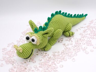 Häkelanleitung Drache Diamond - Bild 3