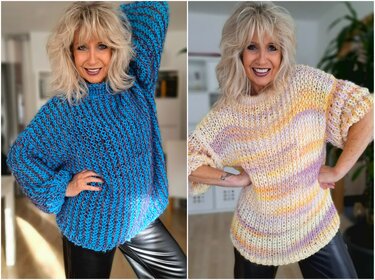 Flossy Pullover - Strickanleitung