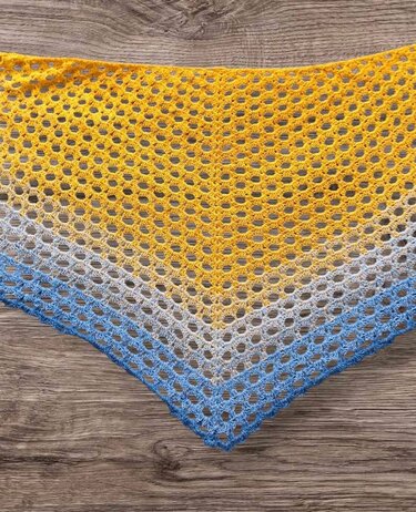 Rosaria Whisper-sommerliches Dreieckstuch - Häkeln