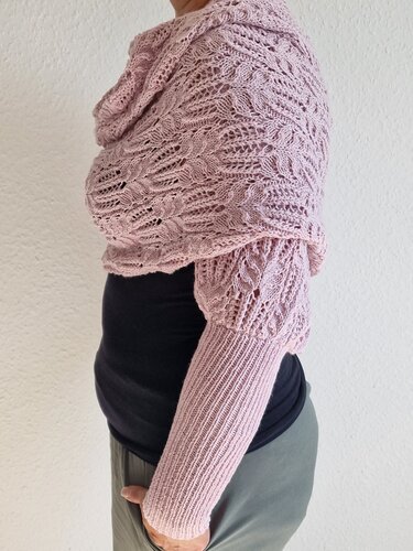 Strickanleitung für den Ärmelschal "soft Dream" - Bild 3