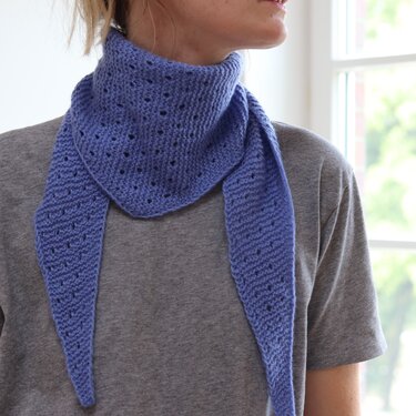 Knitting Pattern | LIGHTDROPS Shawlette