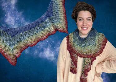 Häkelanleitung Tuch "GRANNY-CORNER"