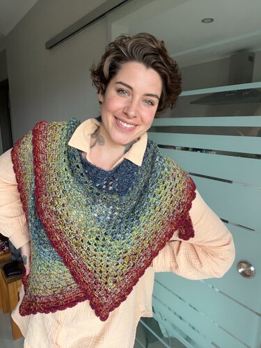 Häkelanleitung Tuch "GRANNY-CORNER" - Bild 9
