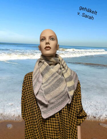 Häkelanleitung Tuch „dobbelen 2.0“ - Bild 8