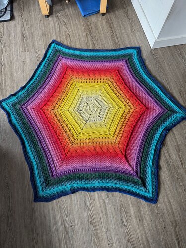 Baucis und Philemon Hexagon Blanket SET bestehend aus 2 Anleitungen - Häkeln