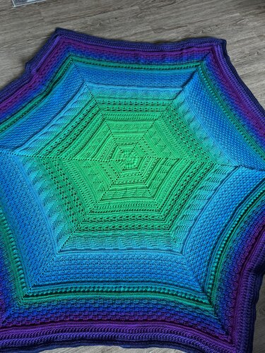 Baucis und Philemon Hexagon Blanket SET bestehend aus 2 Anleitungen - Bild 15