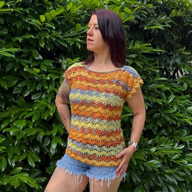 Christa Top - Crochet