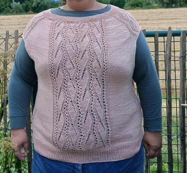 RVO Damenpullunder mit Ajourmuster und Sattelschulter, Gr. 36-56+++ - Bild 4