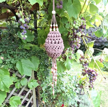 Häkelanleitung Lampion "boho style"