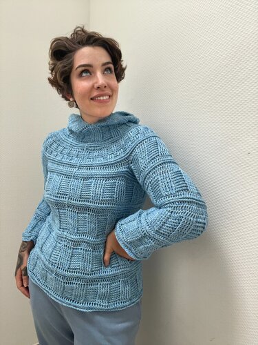 Häkelanleitung Hoodie "NORDLICHT" - Bild 17