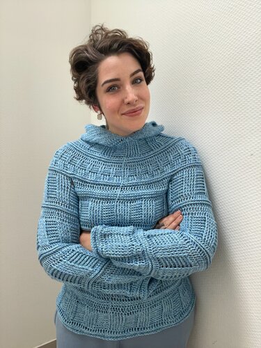 Häkelanleitung Hoodie "NORDLICHT"