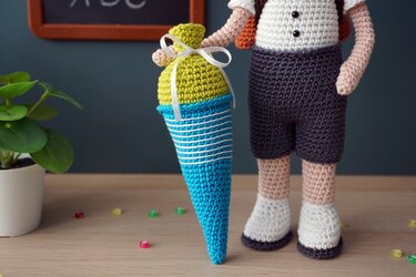 Häkelanleitung Schulkinder Sophia und Leo - PDF Datei deutsch - Bild 16