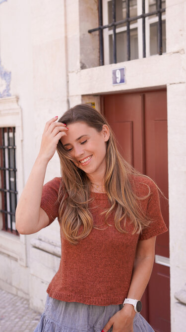 Raglan Shirt with Perfect Fit and Video Tutorial for Beginners - Knitting