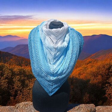 Dreieckstuch Deixa - Häkeln